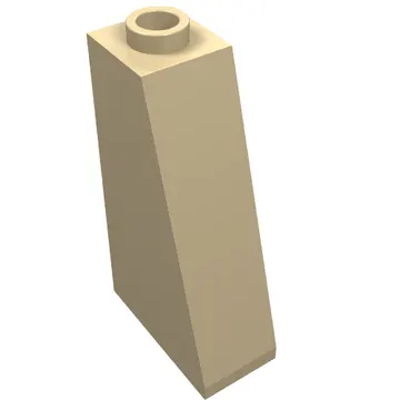 Brick Sloped 75° 2 x 1 x 3 with Open Stud