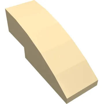 Brick Curved 3 x 1 No Studs