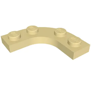 Plate Round Corner 3 x 3 with 2 x 2 Round Cutout
