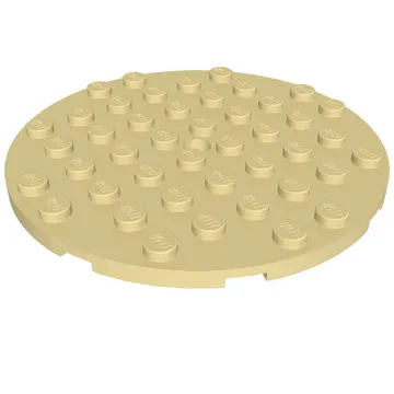 Plate Round 8 x 8