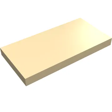 Tile 2 x 4 with Groove