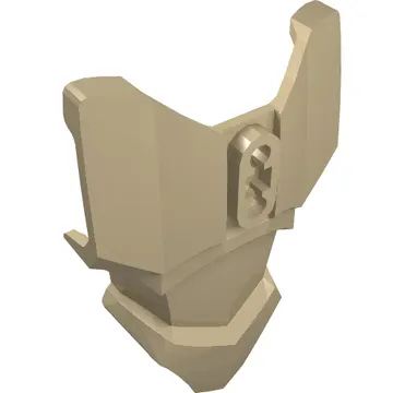 Large Figure Torso Cover, Armour with 2 Chest Holes and Ball Joint Socket