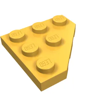 Wedge Plate 3 x 3 Cut Corner