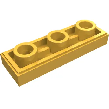 Tile Special 1 x 3 Inverted with Center Hole