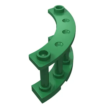 Fence Spindled 4 x 4 x 2 Quarter Round with 2 Studs