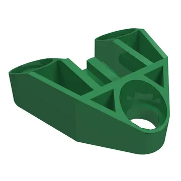 Technic Connector Block 3 x 3 Triangular with Axle, and Pin Hole