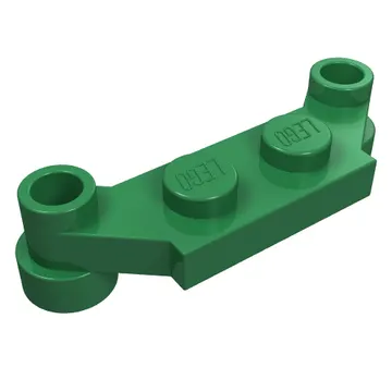 Plate Special 1 x 4 Offset with Bar Holes