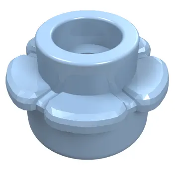 Plant, Flower, Plate Round 1 x 1 with 5 Petals