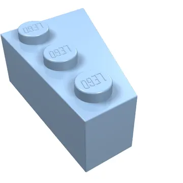 Brick Wedged, Angled 3 x 2 Left