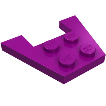Wedge Plate 3 x 4 without Stud Notches