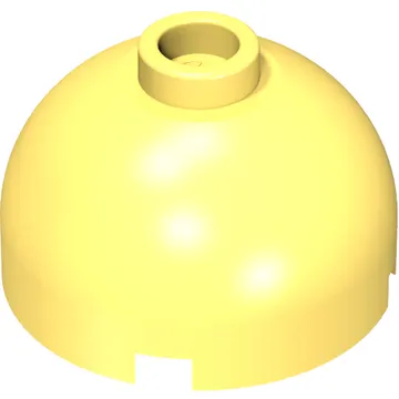 Brick Round 2 x 2 Dome Top, Hollow Stud