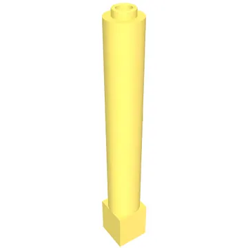 Support Round 1 x 1 x 6 Solid Pillar