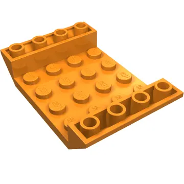 Brick Sloped Inverted 45° 6 x 4 Double with 4 x 4 Recessed
