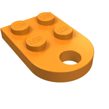 Plate Special 3 x 2 with Rounded End, Hole