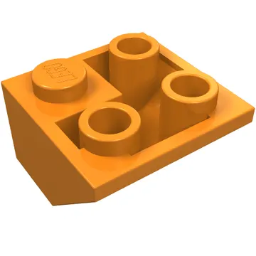 Brick Sloped Inverted 45° 2 x 2 Double Convex