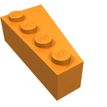 Brick Wedged, Angled 4 x 2 Left