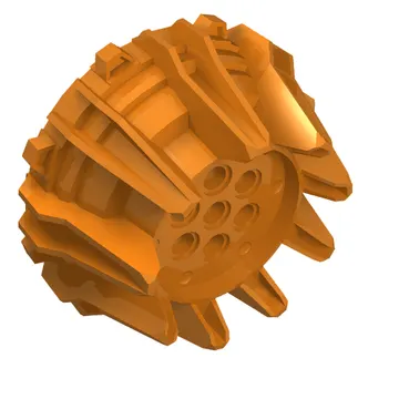 Wheel Hard Plastic with Small Cleats and Flanges