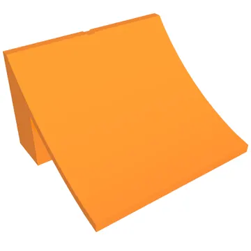 Brick Curved 8 x 8 x 4, Ramp