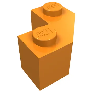 Brick Wedged 2 x 2 Facet