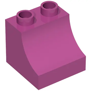 Duplo Brick 2 x 2 x 1 1/2 with Curve