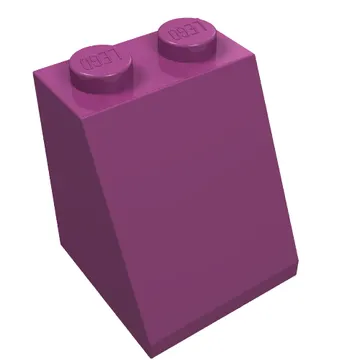 Brick Sloped 65° 2 x 2 x 2 with Bottom Tube