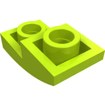 Brick Curved Inverted 2 x 1