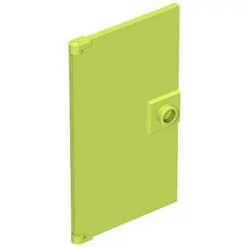 Door 1 x 4 x 6 Smooth with Chamfered Handle Plinth