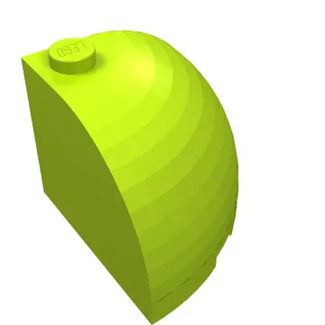 Brick Round Corner 3 x 3 x 2 Dome Top