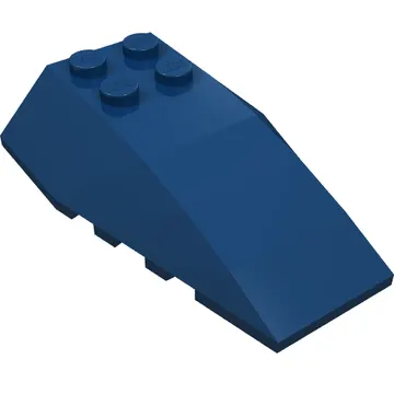 Brick Wedged, Curved 6 x 4 Triple