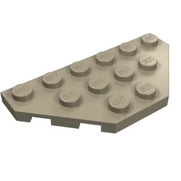 Wedge Plate 3 x 6 Cut Corners