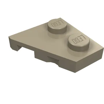 Wedge Plate 2 x 2 Right
