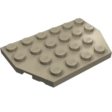 Wedge Plate 4 x 6 Cut Corners