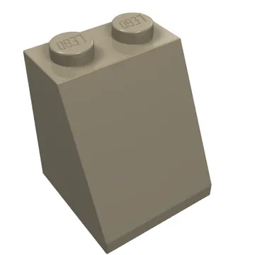 Brick Sloped 65° 2 x 2 x 2 with Bottom Tube
