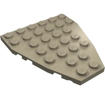 Wedge Plate 7 x 6 Boat Bow with Stud Notches