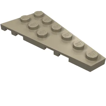 Wedge Plate 6 x 3 Right