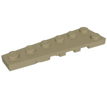 Wedge Plate 6 x 2 Left