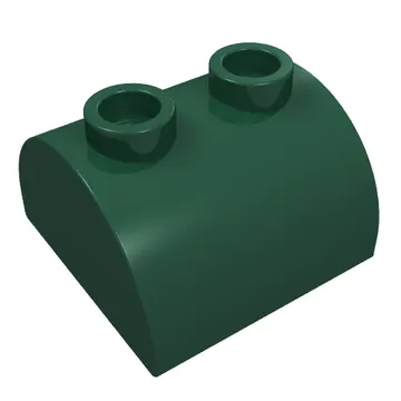 Brick Curved 2 x 2, Two Top Studs