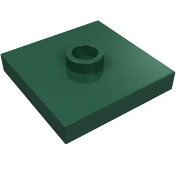 Plate Special 2 x 2 with Groove and Center Stud (Jumper)