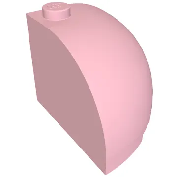 Brick Round Corner 3 x 3 x 2 Dome Top