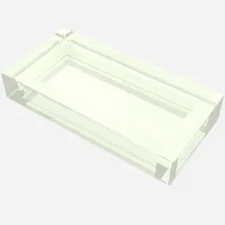 Tile 1 x 2 with Groove