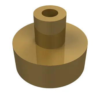 Tile Round 1 x 1 with Hollow Bar