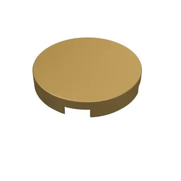 Tile Round 2 x 2 with Bottom Cross