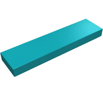 Tile 1 x 4 with Groove