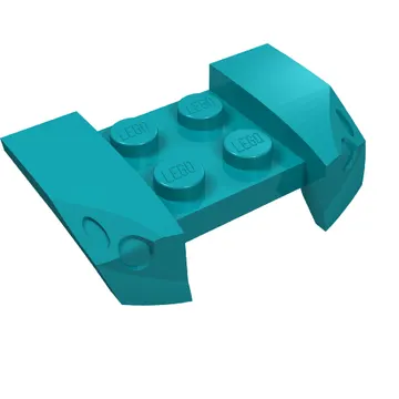 Mudguard 2 x 4 with Molded Headlights