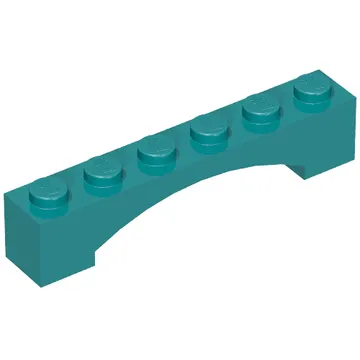 Brick Arch 1 x 6 Raised Arch