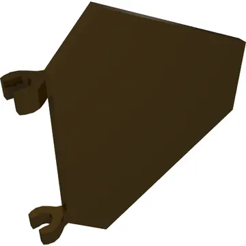 Flag 5 x 6 Hexagonal with U Clips