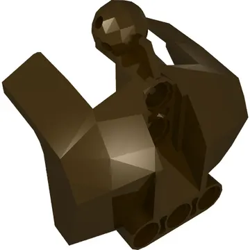 Large Figure Shoulder Cover, Armor with Holes and Ball Joint