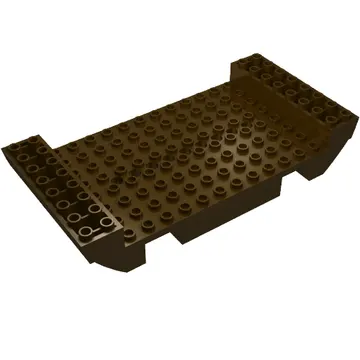 Boat Hull Section, Large Middle 8 x 16 x 2 1/3 with 8 or 9 Holes