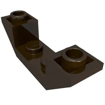 Brick Sloped Inverted 45° 4 x 1 Double with 1 x 2 Recessed