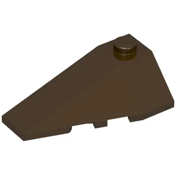 Brick Wedged, Sloped 4 x 2 Triple Left